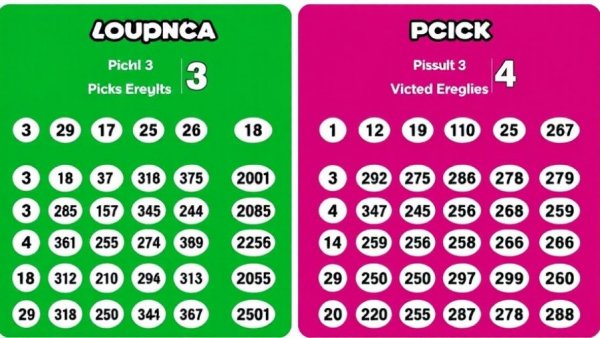 Louisiana Lottery Pick 3, Pick 4 results for Nov. 6, 2025