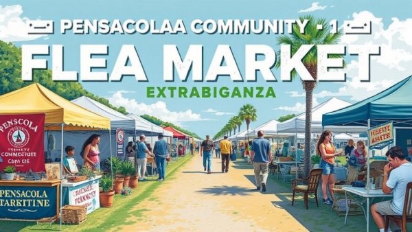 Pensacola Community Flea Market Extravaganza at Pensacola Maritime Park
