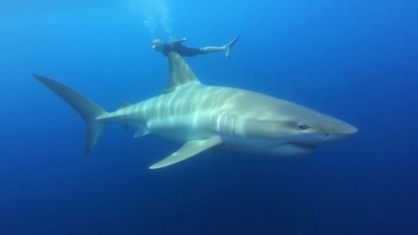 1,000-pound white shark hangs out in SW Florida waters, pings 22 times