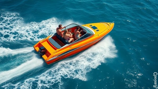 Boaters enjoying Haulover Boca Venice Inlets on a sunny day.