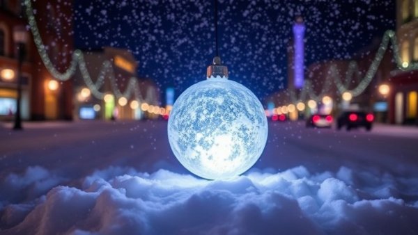 Snow will drop with the ball for some on New Year's Eve. See where.