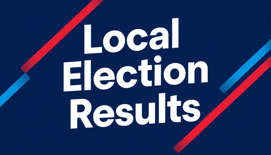 City Election Results Gulf Shores Orange Beach Foley graphic design.