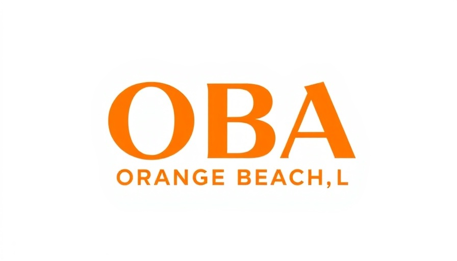 Orange Beach Gulf Coast OBA logo on white background.