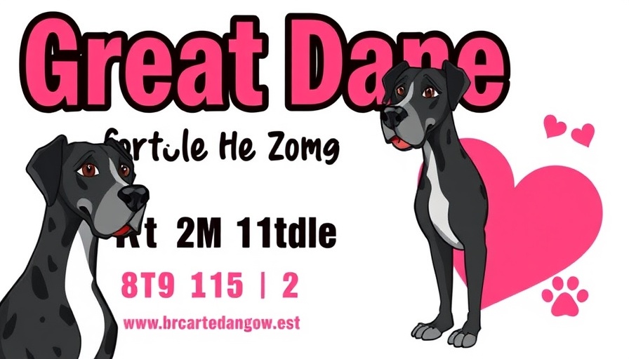 Danetoberfest event poster featuring Great Dane and event details.