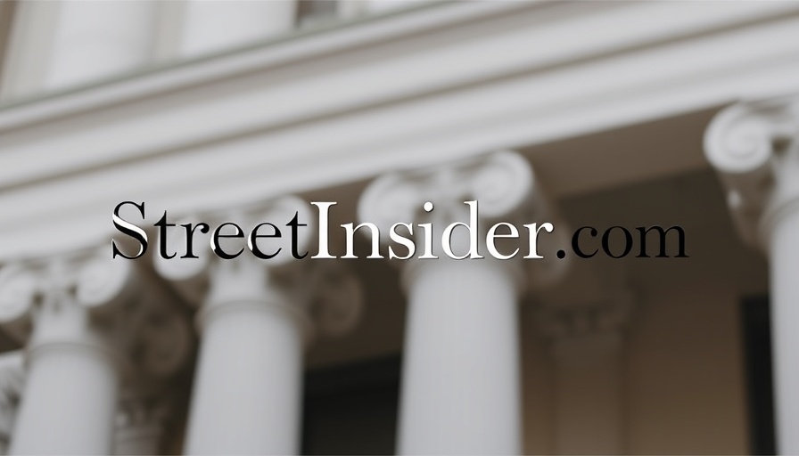 StreetInsider logo with classical column detail