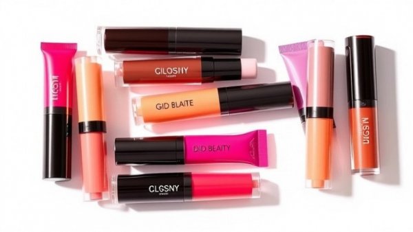 DIBS Beauty Go To Glossy Balm tubes on white background.