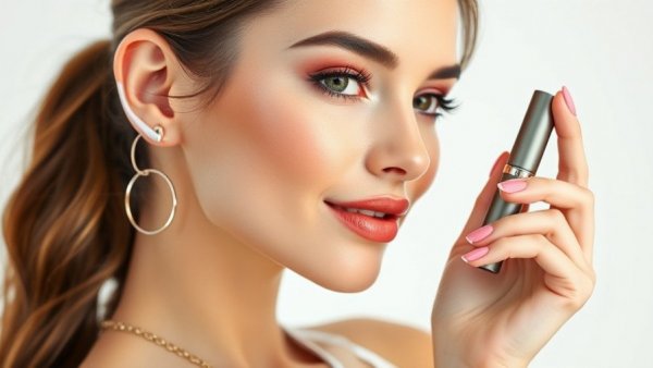 Futuristic beauty concept with a modern aesthetic for plastic surgery trends 2026.