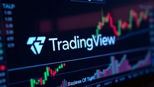 TradingView news interface with graphs and text.