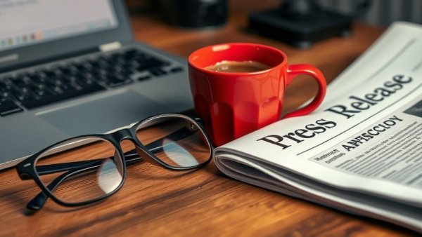 Chiropractic Care press release on a desk with coffee and glasses.
