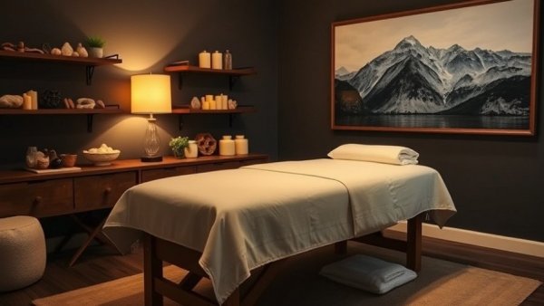Holistic Approaches Massage Therapy Raleigh - serene massage room.
