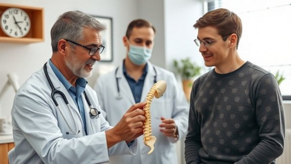 Chiropractic care session in wellness center.