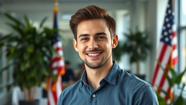Chiropractic care professional smiling in office setting.