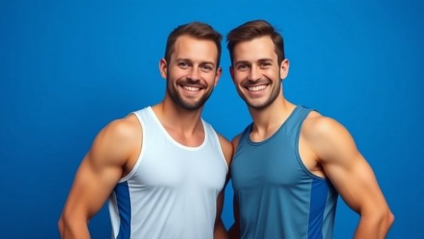 Betterton Family Chiropractic 25th Anniversary photo of two smiling men.