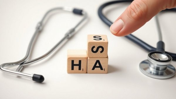 Chiropractic Care concept with HSA blocks and stethoscope.