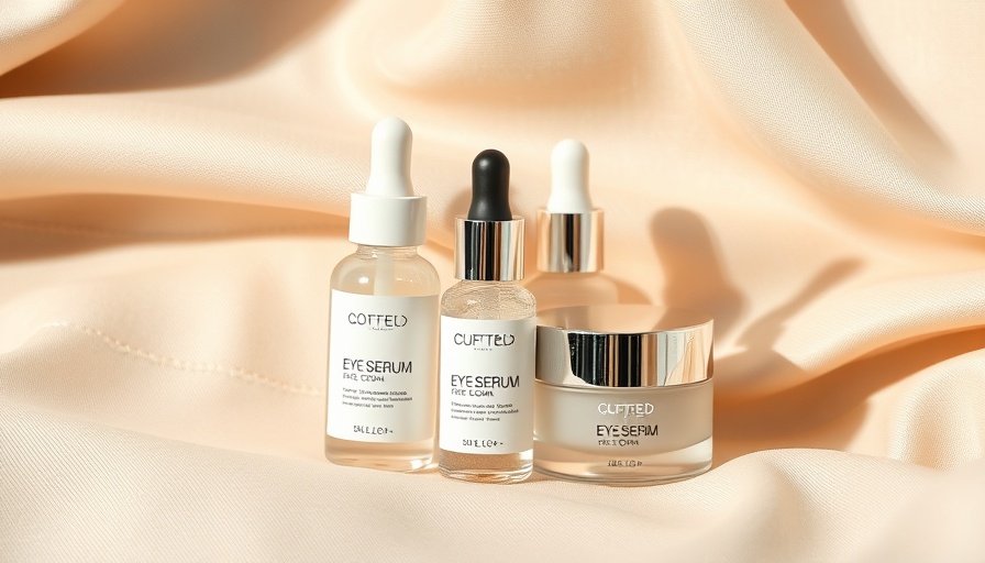 Best eye creams for dark circles in luxurious packaging.