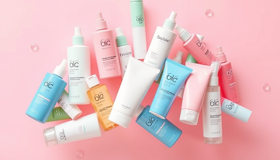 Colorful packaging of fragrance-free moisturizers on pink background.