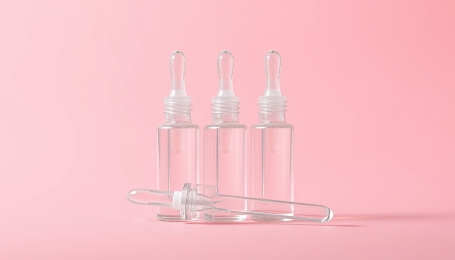 Aesthetic display of the best split-end serums.