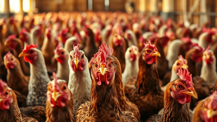 Mass cull ordered near Berlin amid bird flu: chickens crowded in a farm.