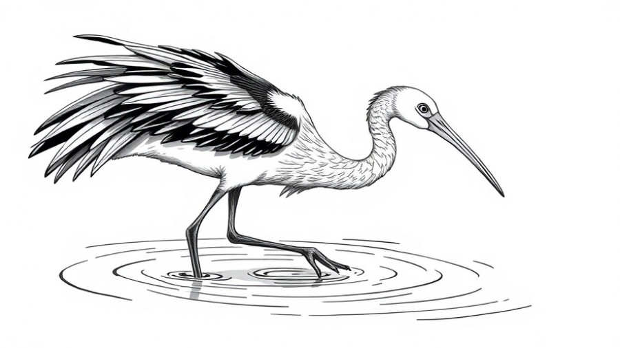 Annakacygna Ultimate Bird illustration with elongated neck and detailed features.