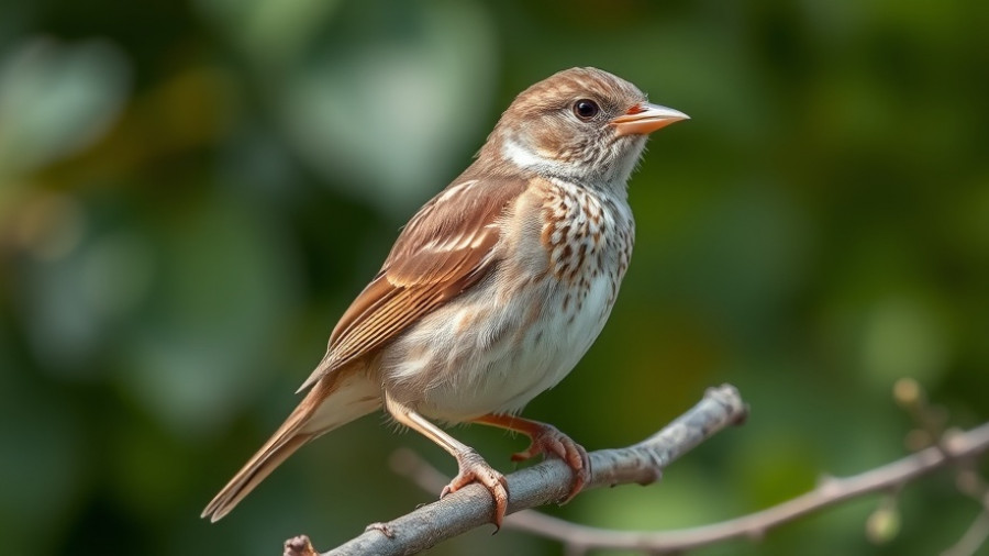 Eurasian Wryneck jinx bird perched on a branch in natural habitat.