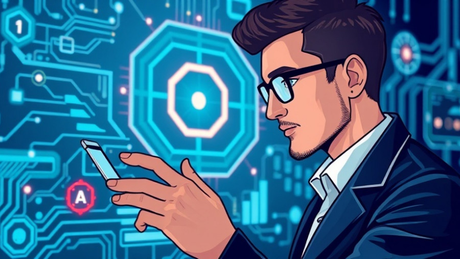 Chief Trust Officer in the Age of AI: Man analyzing AI data