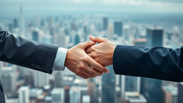 Collaborative business teamwork symbolizing enterprise AI integration.