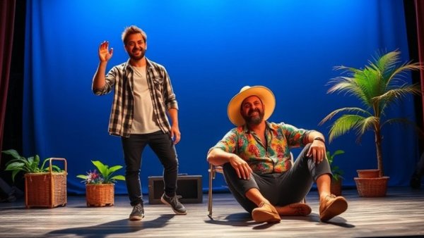 Dirty Rotten Scoundrels Lesson on Farewells theatrical scene.