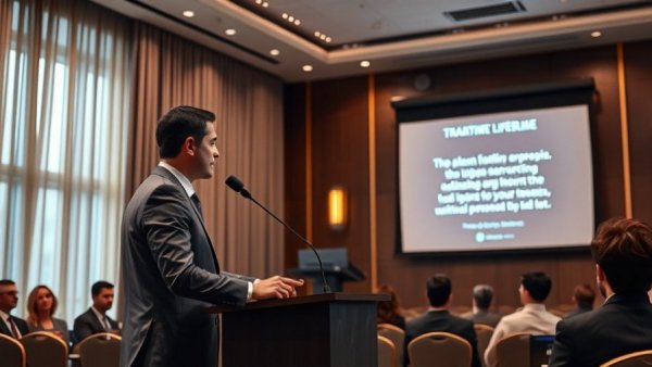 Man speaking at AI journalism workshop on AI safety regulation.
