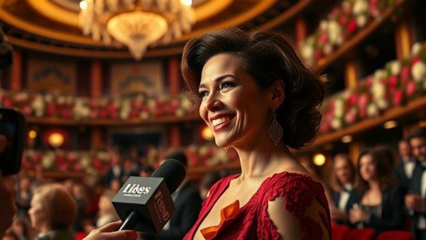 Wicked For Good New York Premiere: Elegant woman smiling.