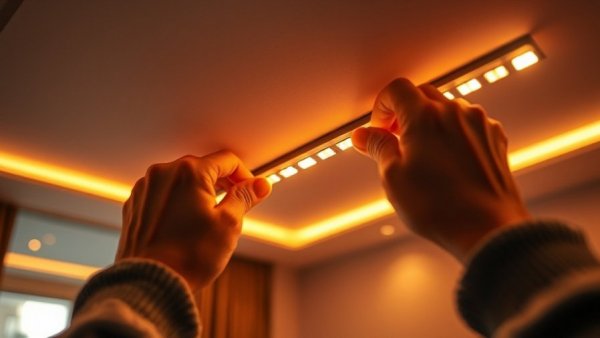 Installing LED strip lighting for 2025 lighting trends