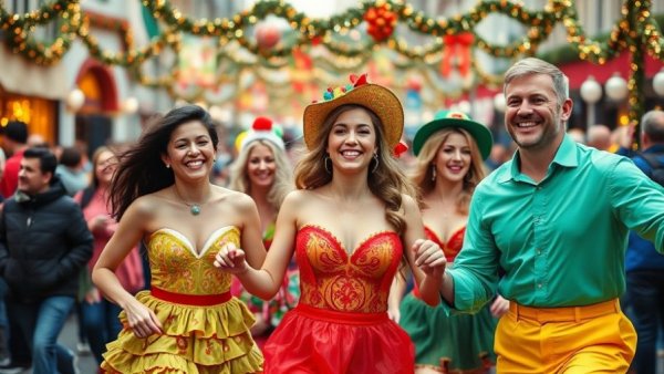 Broadway Thanksgiving Day Parade 2025: Energetic performers dancing on festive stage.