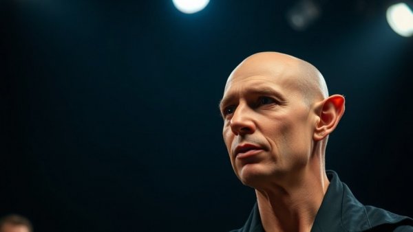 Broadway fall lineup: theatrical performer with pointy ears on stage.