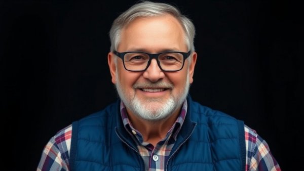 Portrait of a man in a plaid shirt, relating to CoreWeave's AI cloud ambitions.