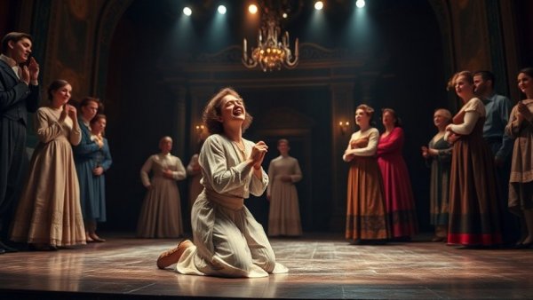 Kyle Taylor Parker in 'Guys and Dolls' performance on stage.