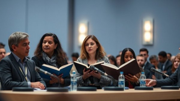 Panel discussion on the importance of letter writing in literature at a literary forum.