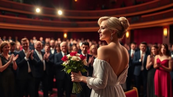 WICKED New Cast Members perform on stage with audience applause.