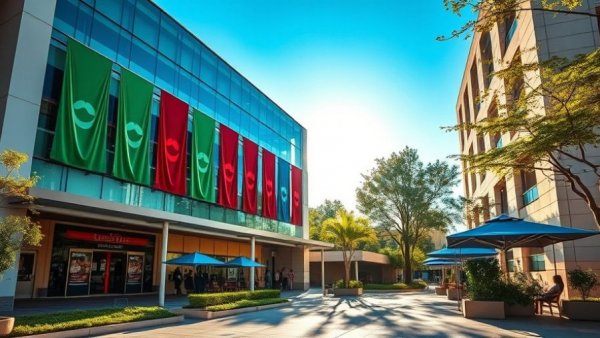 Williamstown Theatre Festival cancels summer programming; contemporary theater with glass facade.