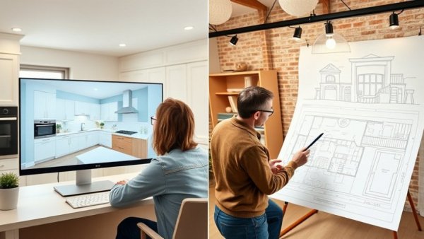 Free kitchen design vs paid planning comparison.