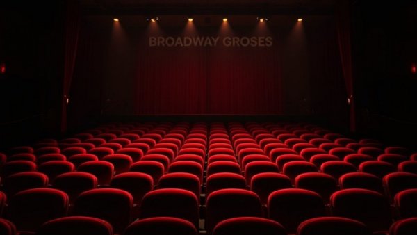 Broadway Grosses January 2026 in a theater setting.