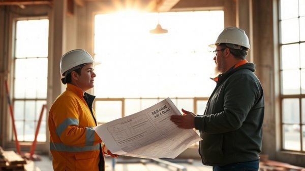 Construction professionals reviewing plans, Custom Integration Industry Trends 2026.