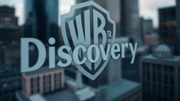 Netflix withdraws from Warner Bros. Discovery bid; logo on glass.