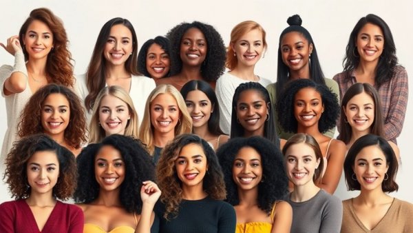 Diverse women collage for Chicago benefit concert, Six Original Broadway Cast.