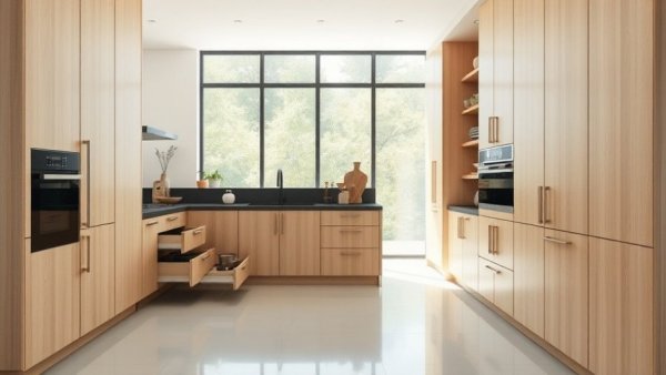 Contemporary kitchen showing best cabinet styles with sleek design.