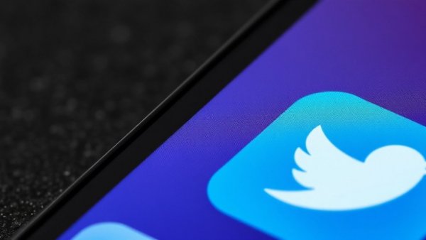 Close-up of Twitter app icon on smartphone, symbolizing 20 years of Twitter.