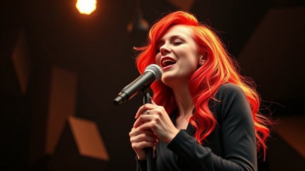 You Believe in Me Broadway Musical performer singing on stage.