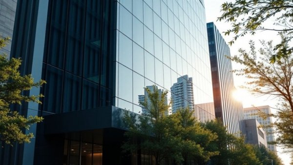 Modern office building featuring smart human-centric design