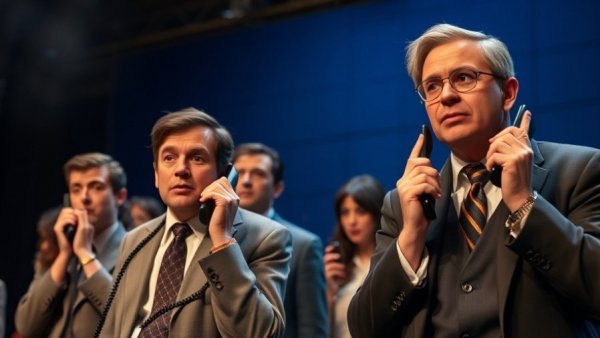 The Rocky Horror Show Broadway opening cast in vintage attire on stage.