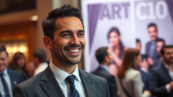 Adrien Brody Sardi's Portrait at event with poster background.