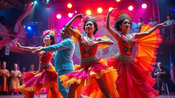 Performers on stage during 2026 Chita Rivera Award Nominations show.