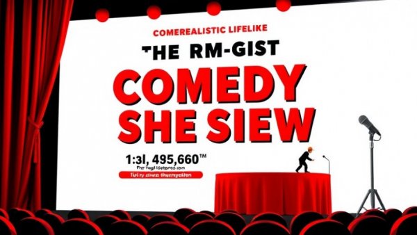 The Voices of Broadway Live Stream comedy show poster with event details.